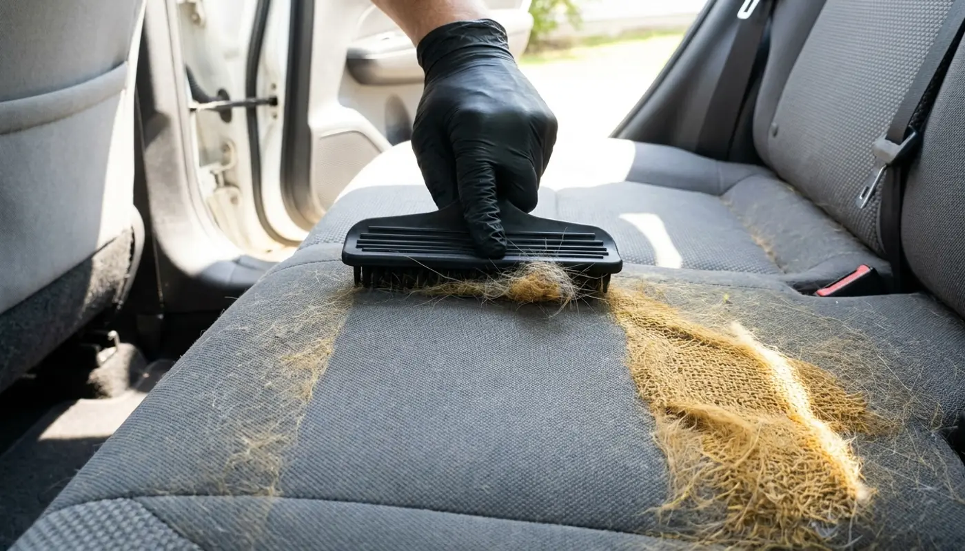Pet Hair & Odor Removal — mobile car detailing in Connecticut